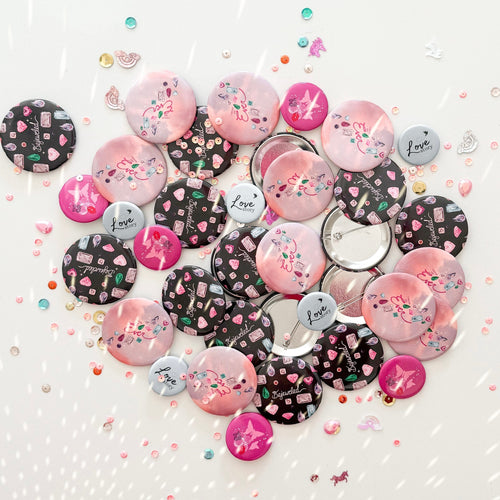 BEJEWELED BEAUTY- button set