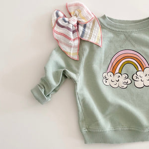 OVER THE RAINBOW• kids pullover CLOSEOUT
