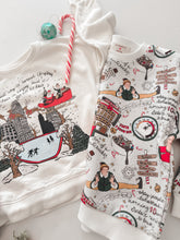 Load image into Gallery viewer, SPREAD CHRISTMAS CHEER •  ringer tee (women + kids)