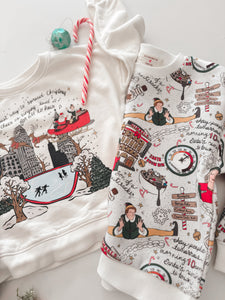 SPREAD CHRISTMAS CHEER •  ringer tee (women + kids)