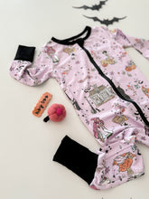 Load image into Gallery viewer, HOCUS POCUS • baby zipper pjs