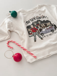 THIRSTY FOR MORE • kids pullover SUGAR COOKIE