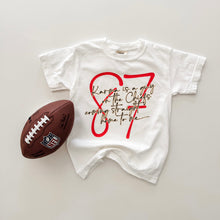 Load image into Gallery viewer, karma is a guy on the chiefs • (adults + kids)