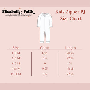 BUDDY the ELF • baby zipper pjs (one-piece)