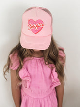 Load image into Gallery viewer, SWIFTIE HEART • trucker hat (adult + youth)