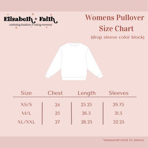 USA • Women's color block pullover