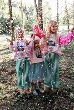 Load image into Gallery viewer, WINTERGREEN STRIPE • kids ankle pants