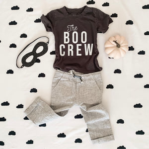 THE BOO CREW • tee (women + kids) in graphite