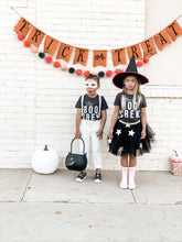 Load image into Gallery viewer, THE BOO CREW • tee (women + kids) in graphite