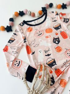 HALLOWEEN NIGHT • kids bamboo pjs (two-piece)