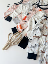 Load image into Gallery viewer, TRICK OR TREAT MUMMIES • kids bamboo pjs (two-piece)