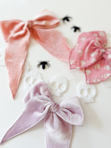 FALL VELVET BOWS • (large or small)