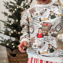 Load image into Gallery viewer, CLAUSOMETER• printed pullover (women + kids)