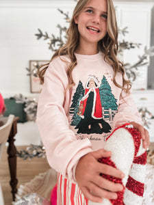 IN MY HEART • kids pullover MERRY PINK FLASH