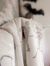 Load image into Gallery viewer, TRICK OR TREAT MUMMIES • sherpa blanket