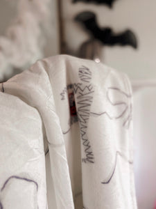 TRICK OR TREAT MUMMIES • sherpa blanket