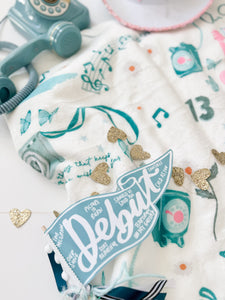 DEBUT • sherpa throw blanket