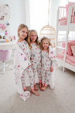 Load image into Gallery viewer, LOVER • bamboo kids long sleeve pjs (two-piece)