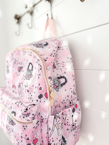 LOVER • watercolor backpack collection (backpacks + lunchbox) pre order