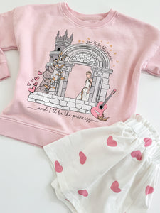 LOVE STORY • pullover (women + kids) CREAM