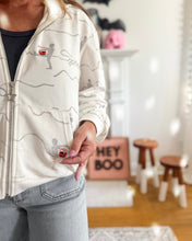Load image into Gallery viewer, TRICK OR TREAT MUMMIES• zipper hoodie (women + kids)