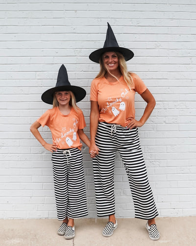 THE SPOOKY CLUB • tee (women + kids) pumpkin spice