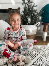 Load image into Gallery viewer, SWIFTIE HOLIDAY • bamboo kids pjs (two-piece)