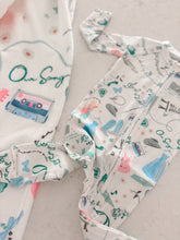 Load image into Gallery viewer, DEBUT • baby zipper pjs (one-piece) (EXTRAS ADDED)