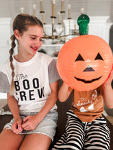 Load image into Gallery viewer, BOO CREW •contrast stripe sleeves (women + kids)