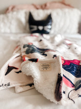Load image into Gallery viewer, AMUCK, AMUCK, AMUCK • sherpa throw blanket