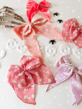 Load image into Gallery viewer, FALL VELVET BOWS • (large or small)
