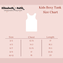 Load image into Gallery viewer, FOREVER • kids boxy tank