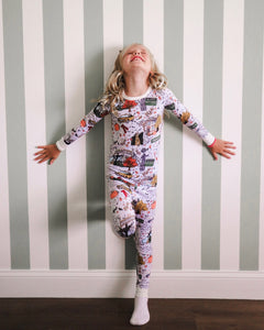 TAY-LOWEEN • baby zipper pjs