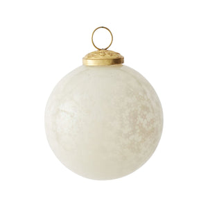 STAR sparkle ornament (white or gold)