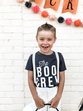Load image into Gallery viewer, THE BOO CREW • tee (women + kids) in graphite