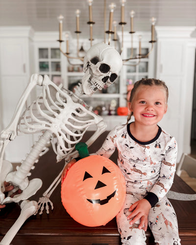 HALLOWEEN ZOO BOO • kids bamboo pjs (two-piece)