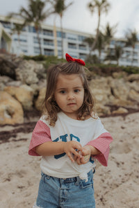 GINGHAM USA • women's tee