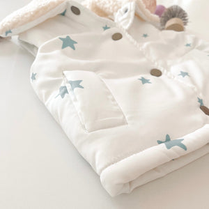 WHIMSY STARS • kids puffer vest