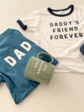 Load image into Gallery viewer, DADDY&#39;S FRIEND FOREVER • kids ringer tee