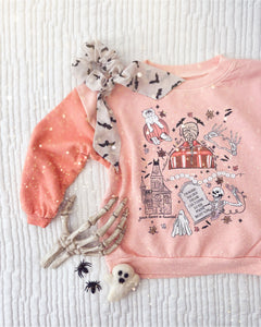 SPOOKY SWIFTIE • color block pullover (women + kids)