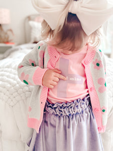 Paper bag skirt • kids (velvet lilac)