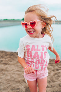 SALTY HAIR SANDY BOOTS • kids tee