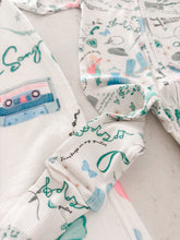 Load image into Gallery viewer, DEBUT • baby zipper pjs (one-piece) (EXTRAS ADDED)
