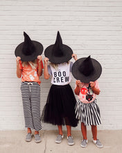 Load image into Gallery viewer, BOO CREW •contrast stripe sleeves (women + kids)