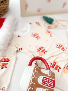 JOLLY SANTA • kids pjs (two-piece)