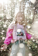 Load image into Gallery viewer, SNOW GLOBE • heavyweight tee (women + kids)