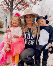 Load image into Gallery viewer, BOO CREW •contrast stripe sleeves (women + kids)