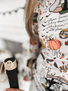 TAY-LOWEEN • baby zipper pjs