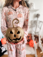 Load image into Gallery viewer, HOUSE IS HAUNTED • baby zipper pjs (one-piece)