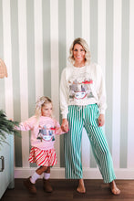 Load image into Gallery viewer, SPREAD CHRISTMAS CHEER •  ringer tee (women + kids)